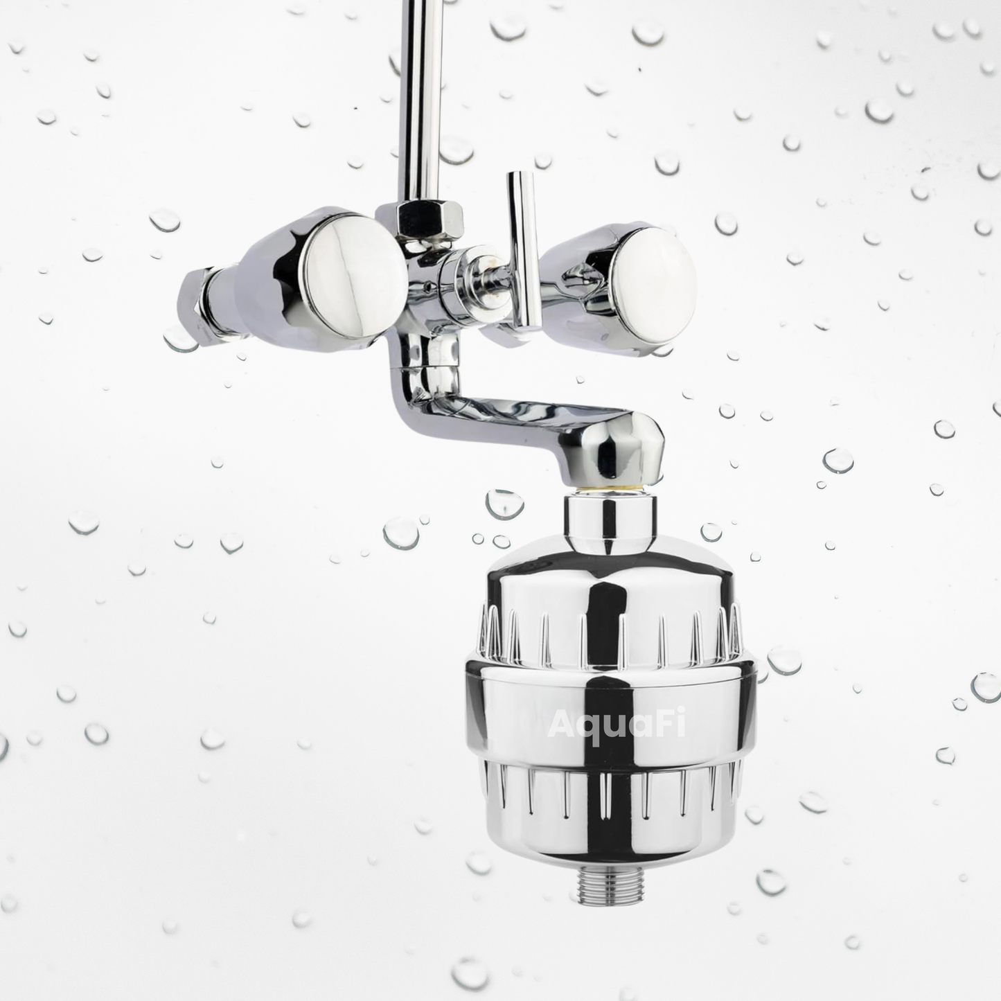 AquaFi 15 PRO Water Softener For Shower & Tap