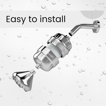 AquaFi 15 PRO Water Softener For Shower & Tap